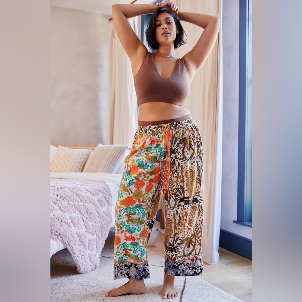 Cally Conway for Anthropologie Flannel Sleep Pants - Picture 2 of 13